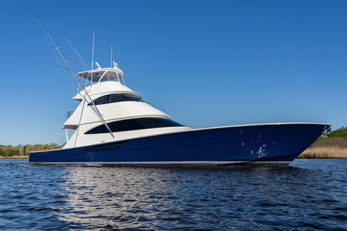 Моторная яхта для спортивной рыбалки - 74 SB - Viking Yachts - круизная / оффшорная / раздвижная