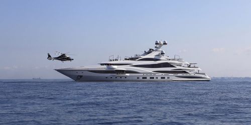 Круизная мега-яхта - LIONHEART - Benetti - с рулевой рубкой / с вертодромом / на заказ