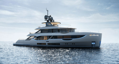 Круизная супер-яхта - OASIS 34M - Benetti - с рулевой рубкой / 5 кают / 10 спальных мест