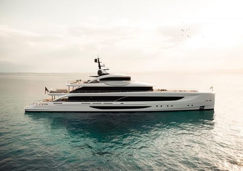Круизная мега-яхта - B.CENTURY 55M - Benetti - с приподнятой рулевой рубкой / 7 кают / из стали
