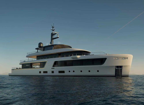 Круизная супер-яхта - Motopanfilo 45M - Benetti - традиционная / с приподнятой рулевой рубкой / 5 кают
