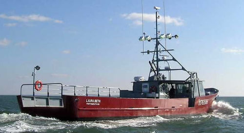 Профессиональный катер коммерческое судно - 25 M - LOBSTER BOAT - Derecktor - с внутренним мотором / из алюминия