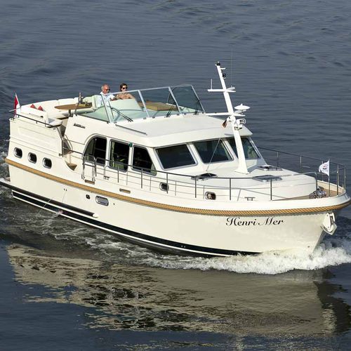 Быстроходный катер с внутренним мотором - Grand Sturdy 40.0 AC - Linssen Yachts B.V. - дизельный / с флайбриджем / речной