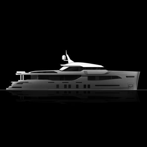 Круизная супер-яхта - 115' SD EDGE DESIGN - Otam - с рулевой рубкой / 5 кают / корпус полуглиссирующего типа