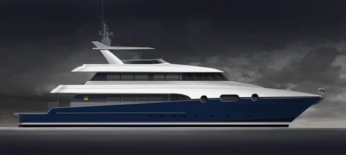 Супер-яхта катамаран - W 112 - Warwick Yacht Design - круизная / с флайбриджем / с приподнятой рулевой рубкой