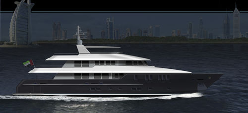 Круизная супер-яхта - W 42M LM  - Warwick Yacht Design - с рулевой рубкой / 7 кают / корпус водоизмещающего типа