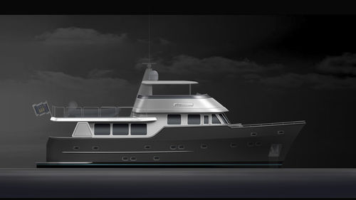 Моторная яхта для экспедиций - W 65 - Warwick Yacht Design - траулер / с флайбриджем / 4 каюты
