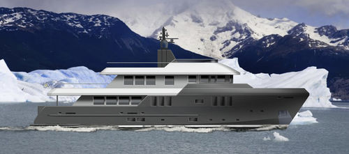 Супер-яхта для экспедиций - W 32M - Warwick Yacht Design - траулер / с рулевой рубкой