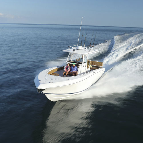 Открытый катер c подвесным мотором - 34CC / 34CC LS - Fountain Powerboats - двухмоторный / трехмоторный / с центральной консолью