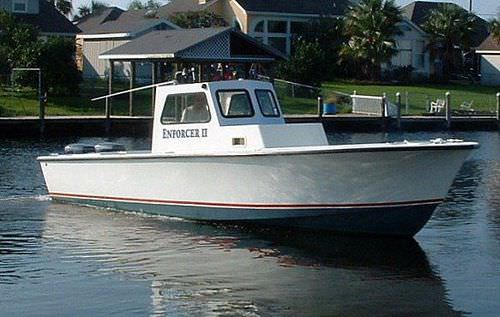 Профессиональный катер катер береговой охраны - 31' Enforcer - Newton Boats - c подвесным мотором / из ПВХ / из стекловолокна