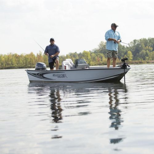 Ботик c подвесным мотором - Angler 16 XL TL - Smoker Craft - открытый / для спортивной рыбалки / макс. 5 человек