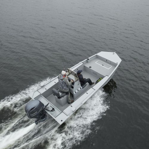 Судно для плавания в закрытых водах c подвесным мотором - Sportsman 1872 Pro - Smoker Craft - с боковой консолью / для спортивной рыбалки / макс. 6 человек