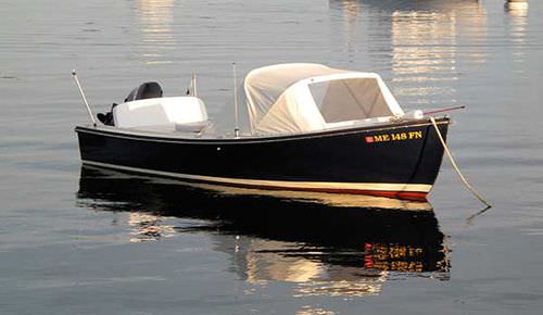 Ботик c подвесным мотором - 20 - Ellis Boat - традиционный