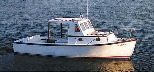 Прогулочный катер с каютой с внутренним мотором - 24 LOBSTER YACHT - Ellis Boat - открытый / лобстер