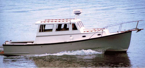 Прогулочный катер с каютой с внутренним мотором - 28 EXTENDED TOP - Ellis Boat - хардтоп / лобстер