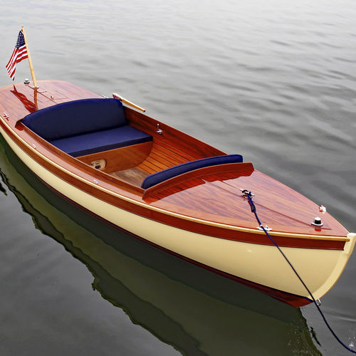 Ботик с внутренним мотором - Lightning Bug - Budsin Electric Boats - электрический / полужесткий / для рыбной ловли