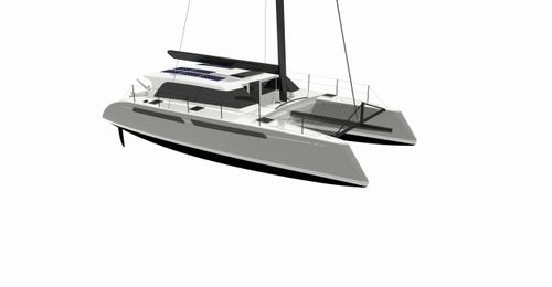 Катамаран - LM 48 Cat - Lyman Morse - круизно-гоночный / 1 каюта / с закрытым кокпитом
