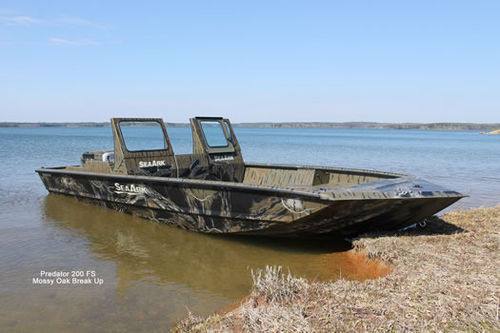 Плоскодонка с внутренним мотором - Predator 200 FS  - SeaArk Boats - с боковой консолью / с двойной консолью / для спортивной рыбалки