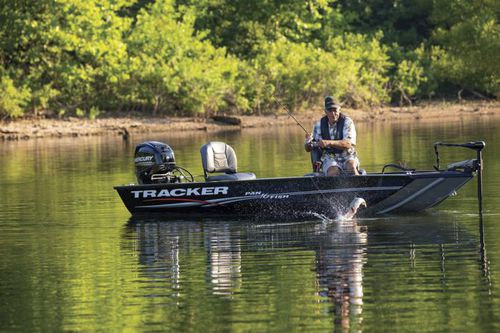 Рыбацкая лодка c подвесным мотором - PANFISH™ 16 - Tracker - для спортивной рыбалки / из алюминия / макс. 4 человека