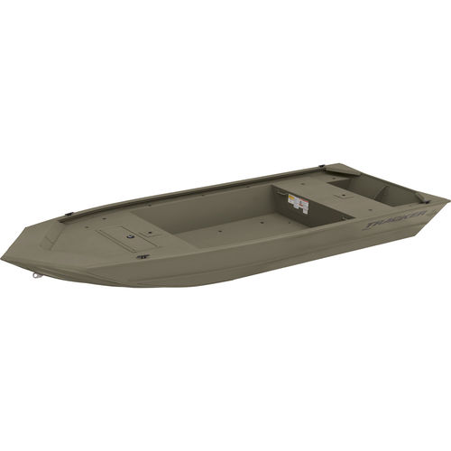 Плоскодонка c подвесным мотором - GRIZZLY® 1648 JON - Tracker - открытая / для охоты / для рыбной ловли