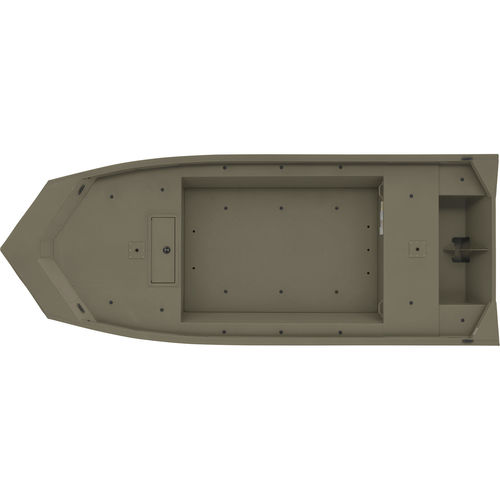 Плоскодонка c подвесным мотором - GRIZZLY® 1754 JON - Tracker - открытая / для охоты / для рыбной ловли