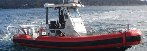 Профессиональный катер катер береговой охраны - SAFE 23 - Safe Boats - c подвесным мотором / из алюминия / надувная лодка с полужестким корпусом