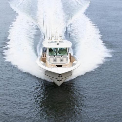 Моторная яхта для спортивной рыбалки - 530 LXF - Scout Boats - круизная / хардтоп / 1 каюта