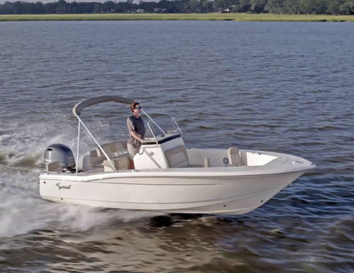 Открытый катер c подвесным мотором - 195 - Scout Boats - с центральной консолью / для спортивной рыбалки / для водных лыж