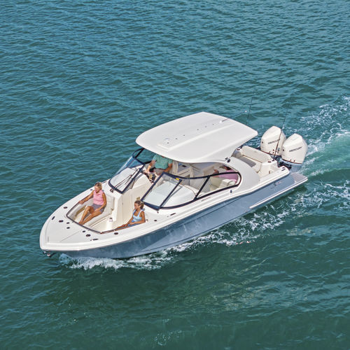 Небольшой катер c подвесным мотором - 288 Dorado - Scout Boats - двухмоторный / открытый / с двойной консолью