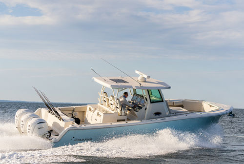 Быстроходный катер c подвесным мотором - 360 CC - Sailfish - трехмоторный / с выдвижной секцией / открытый