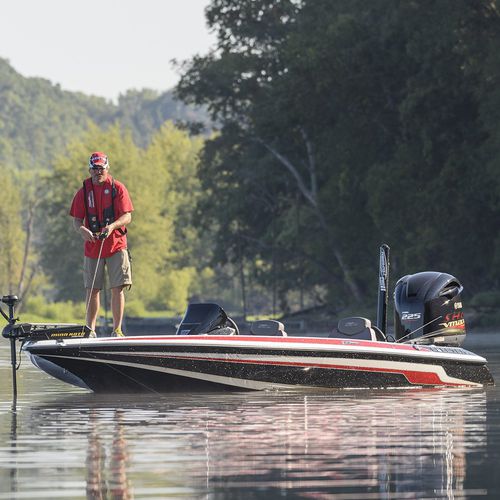Рыбацкая лодка c подвесным мотором - ZX225 - Skeeter - с двойной консолью / для спортивной рыбалки