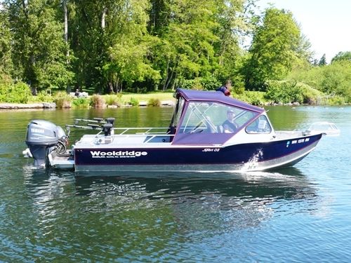 Рыболовно-прогулочный катер c подвесным мотором - 20' SPORT OFFSHORE - Wooldridge - открытый / с двойной консолью / оффшорный