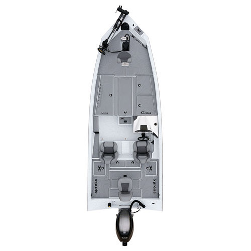 Рыбацкая лодка c подвесным мотором - X21 Pro  - Xpress - с боковой консолью / для спортивной рыбалки / макс. 4 человека