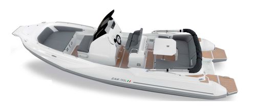 Надувная лодка c подвесным мотором - 79 SL PLUS - Zar Formenti - полужесткая / открытая / с центральной консолью