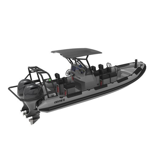 Профессиональный катер катер береговой охраны - WAVERIDER 720 - GEMINI MARINE PTY LTD - универсальное рыболовное судно / c подвесным мотором / RIB