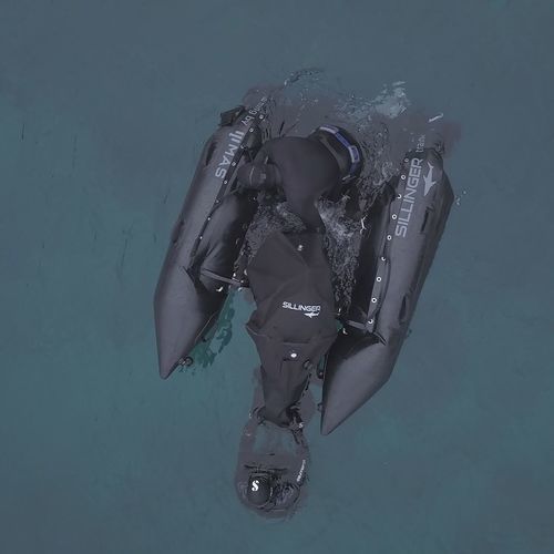 Профессиональный катер c подвесным мотором - 380 SRD - Sillinger - надувная складная лодка
