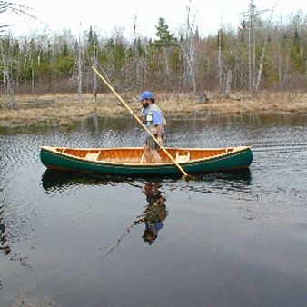 Универсальное каноэ - E.M. WHITE - Northwoods - 2 места / из дерева
