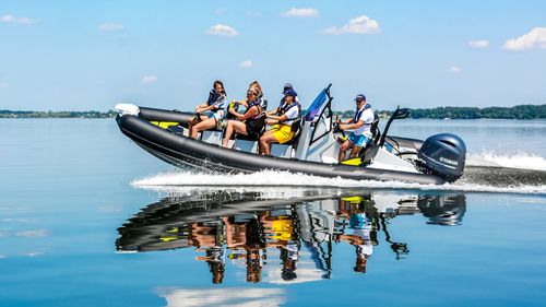 Профессиональный катер катер береговой охраны - D600 - GRAND Inflatable Boats - катер для дайвинга / служебный катер / c подвесным мотором