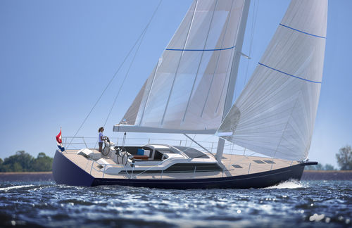 Круизная парусная яхта - 50CS - Contest Yachts - 3 каюты / с открытым кокпитом / бушприт