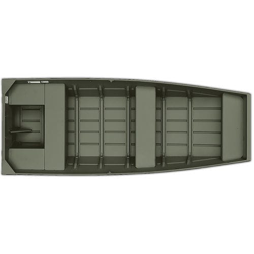 Плоскодонка c подвесным мотором - PR 1240 - Bateaux Princecraft - газовая / открытая / для спортивной рыбалки