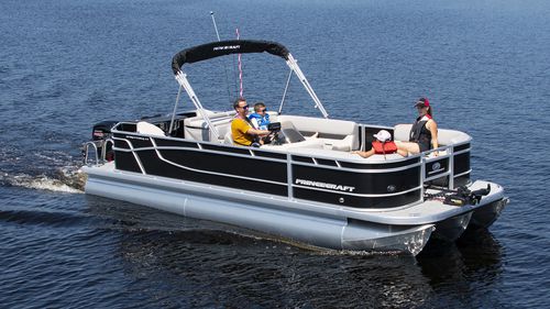 Понтоновый катер c подвесным мотором - SPORTFISHER 23-2RS - Bateaux Princecraft - открытый / с боковой консолью / спортивный