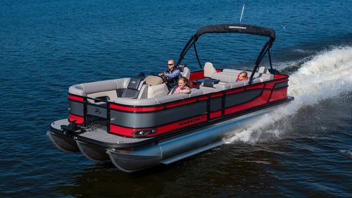 Понтоновый катер c подвесным мотором - SPORTFISHER LX 25-2RS - Bateaux Princecraft - открытый / с боковой консолью / спортивный