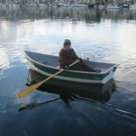 Традиционная лодка с веслами - 9.5′ Captain’s Gig - Gig Harbor