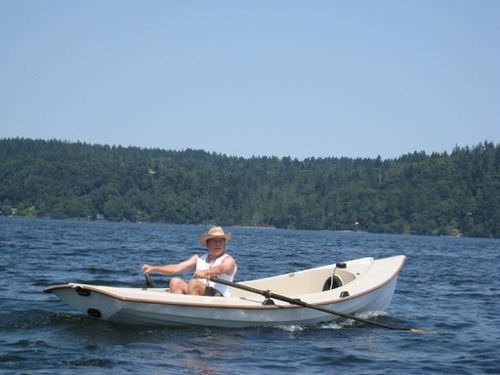 Ботик c подвесным мотором - 16’5″ Melonseed - Gig Harbor - традиционный