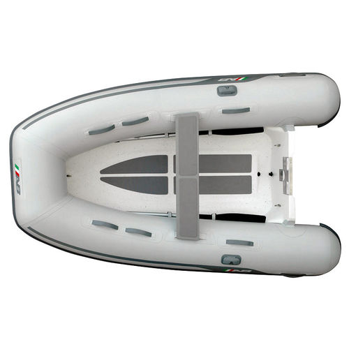 Надувная лодка c подвесным мотором - 8 VL  - AB Inflatables - полужесткая / открытая / для рыбной ловли