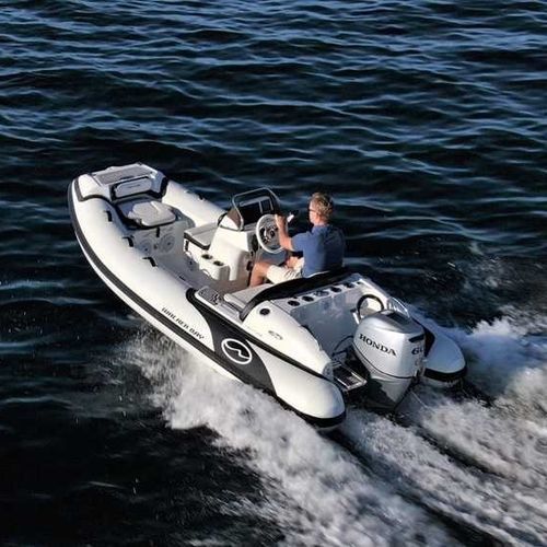 Надувная лодка c подвесным мотором - Venture 13 - Walker Bay Boats - полужесткая / открытая / с боковой консолью