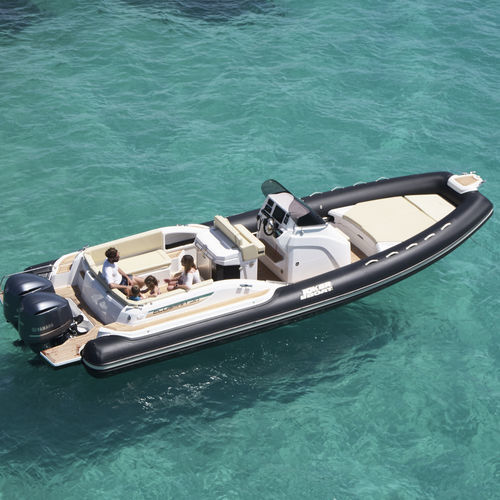 Надувная лодка c подвесным мотором - CLUBMAN 30 - Joker Boat - двухмоторная / полужесткая / открытая