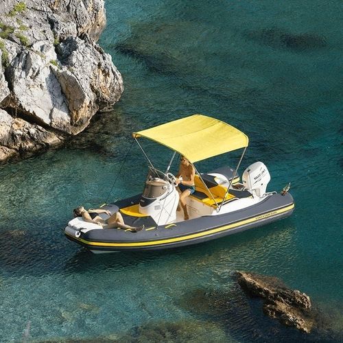Надувная лодка c подвесным мотором - COASTER 520  - Joker Boat - полужесткая / открытая / с боковой консолью