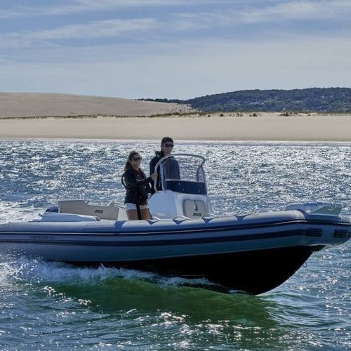 Надувная лодка c подвесным мотором - COASTER 580 PLUS - Joker Boat - полужесткая / открытая / с центральной консолью