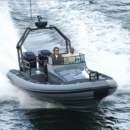 Профессиональный катер рабочее судно - 32 OB CC - RUPERT MARINE - служебный катер оффшор / c подвесным мотором / надувная лодка с полужестким корпусом